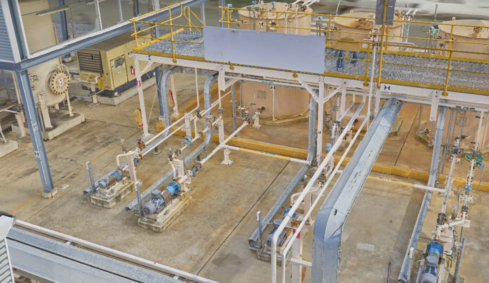 Digital twin factory scene